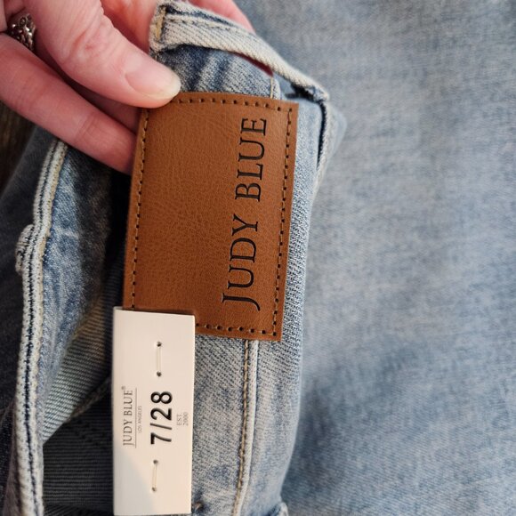 Judy Blue Jeans, High Waist, Retro Wide Size 7/28 - Picture 11 of 11